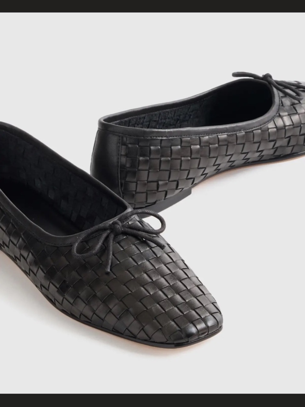 Quince Italian Leather ballet flat 10 NEW